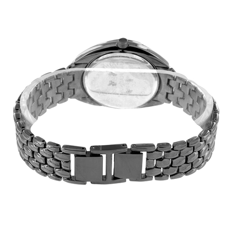 Black Round Watch Black Lab Create Diamond Ladies New4